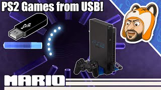 How to Play PS2 Games from USB Using OPL  4GB Games Cover Art amp More [upl. by Nnyleuqaj44]