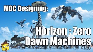 LEGO MOC Designing  Horizon Zero Dawn Machines [upl. by Dall488]