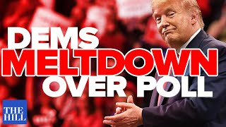 Dems meltdown over new poll [upl. by Nerty951]