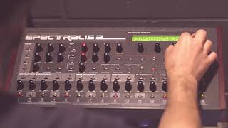 Radikal Technologies Spectralis 2 monosynth demo [upl. by Eerahs]