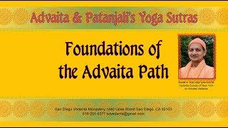 02 Swami Sarvapriyananda Foundations of the Advaita Path [upl. by Etteraj]