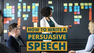 How To Write A Persuasive Speech [upl. by Aikmat367]