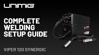 VIPER 120 SYNERGIC  Complete Welding Setup Guide [upl. by Ellohcin355]