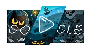 FHD Google Doodle Halloween 2020  FullScreen  Full Playthrough [upl. by Pollak]