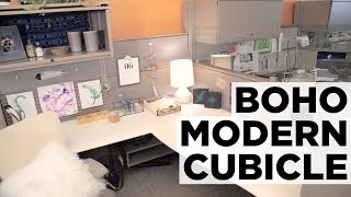 NatureInspired Cubicle Makeover  HGTV [upl. by Ambie]