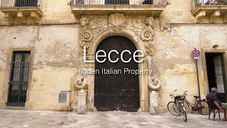 Property Tour in Lecce Puglia [upl. by Johanan]