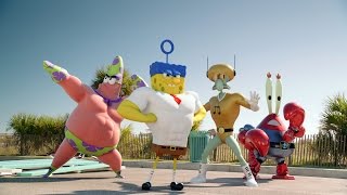 SvampeBob på vild flugt  I biografen 30 juli 2020 dansk trailer [upl. by Yhpos526]