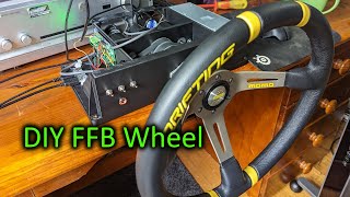 DIY FFB Sim Racing Wheel [upl. by Kwang176]