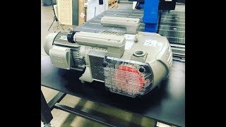 ShopSabre CNC  Becker Pump [upl. by Deyes]