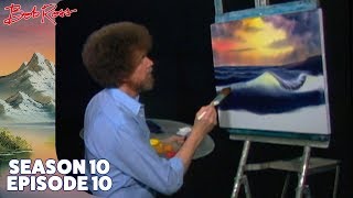 Bob Ross  Ocean Sunset Season 10 Episode 10 [upl. by Woody280]