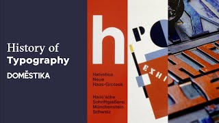 History of Typography  Domestika [upl. by Onder]