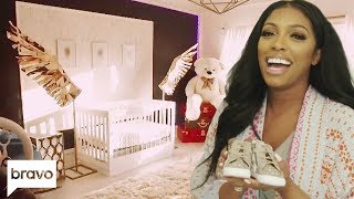 Porsha Williams Gives A Tour Of Daughter Pilar Jhenas Nursery  Bravo [upl. by Lavicrep]