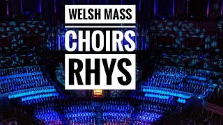 Best ‘RHYS’ ‘Rho I’m Yr Hedd’ Welsh Mass Male Choirs Royal Albert Hall 2018electrifying end [upl. by Annenn]