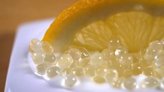 Fruit Caviar  Molecular gastronomy [upl. by Nowahs]