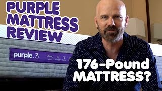 New Purple Mattress Review 30Day Test [upl. by Eehc]