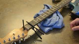 How to Adjust the Truss Rod – Fender Strat [upl. by Swanson]