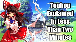 Touhou Explained in Less Than 2 Minutes [upl. by Annairb]