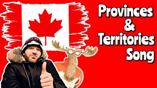 Memorizing Canadian Provinces amp Territories 🎵  Canada Geography FUNdamental RAPS Educational Song [upl. by Ruttger]