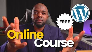 How To Create An Online Course Website With WordPress Free [upl. by Rieth]