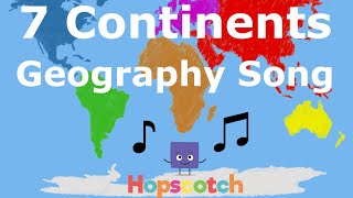 Seven Continents Geography Song [upl. by Babs]