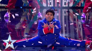 Amazing Akshat Singh dances up a storm  SemiFinals  BGT 2019 [upl. by Enogitna]