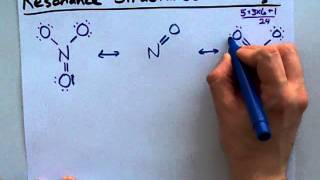 Resonance Structures of NO3 Nitrate ion [upl. by Lindo312]