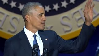 Obama Farewell Speech FULL Event  ABC News [upl. by Petromilli]