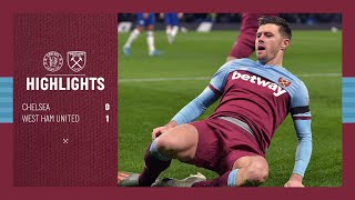 EXTENDED HIGHLIGHTS  CHELSEA 01 WEST HAM UNITED [upl. by Concoff]