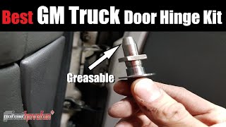 GM Truck Door Hinge Repair Kit Classic Industries  AnthonyJ350 [upl. by Nerrot]