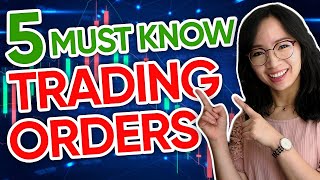 5 Types of ORDERS You Must Know For Trading [upl. by Leroy734]