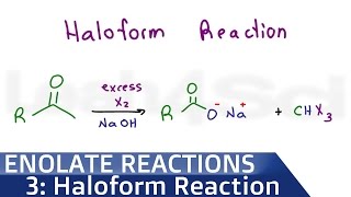 Haloform Reaction Mechanism and Iodoform Test [upl. by Zannini335]