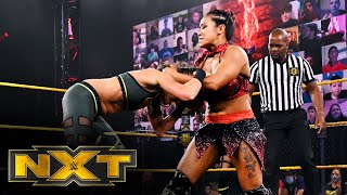 Kacy Catanzaro amp Kayden Carter vs Xia Li wTian Sha WWE NXT March 31 2021 [upl. by Lyrred209]