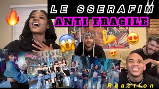 ANTI FRAGILE LE SSERAFIM REACTION [upl. by Nilad31]