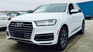 2017 Audi Q7 Prestige 30T Quattro Tiptronic Full Review Exhaust Start Up Short Drive [upl. by Anitsyrhk602]