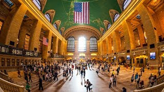 Walking Tour of Grand Central Terminal — New York City 【4K】🇺🇸 [upl. by Acira]