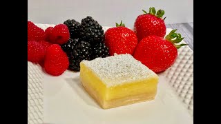 Lemon Bars Delicious And Easy To Make [upl. by Harikahs]