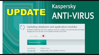 Kaspersky Antivirus Update [upl. by Ydaj]