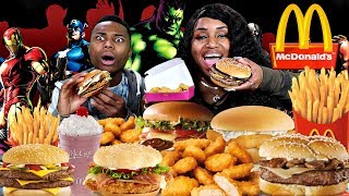 McDonalds Mukbang Feast with Its Darius [upl. by Aldon216]