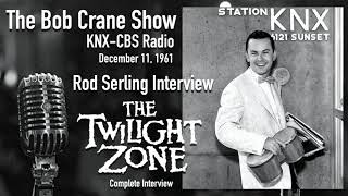 The Bob Crane Show  Rod Serling Interview Complete — December 11 1961 [upl. by Elacim]