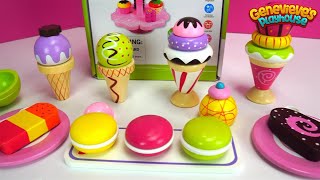 Fun Wooden Ice Cream and Cookie Toys for Kids [upl. by Ardnaeel887]