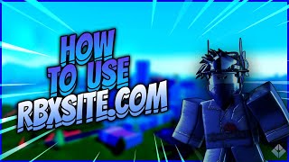 HOW TO USE RBXSITECOM 2021 [upl. by Lancelle]