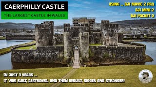 Caerphilly Castle  The Largest in Wales 2nd in Britain [upl. by Rebme398]