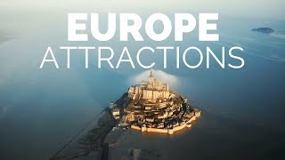 25 Top Tourist Attractions in Europe  Travel Video [upl. by Rodrick70]