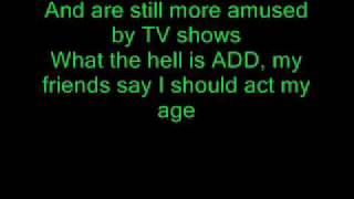 Blink 182 Whats my age again lyrics [upl. by Canica805]