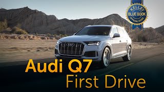 2020 Audi Q7  First Drive [upl. by Ardnyk724]