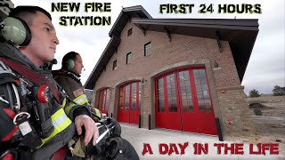 First 24 Hours in a New Fire Station  A Day in the Life [upl. by Ynaoj]