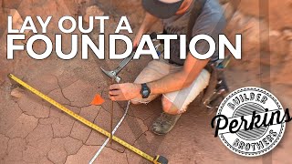 How To Lay Out A Foundation [upl. by Cassidy836]