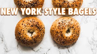 How To Make New York Style Bagels [upl. by Mcarthur]