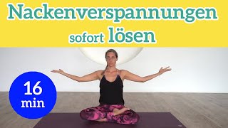 Den Nacken in 15 Minuten lösen mit Yogatherapieübungen [upl. by Bailar]