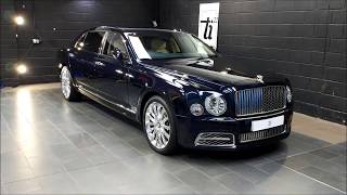 The biggest amp most expensive Bentley Mulsanne extended wheelbase after detailing at Ti22 [upl. by Noteek726]